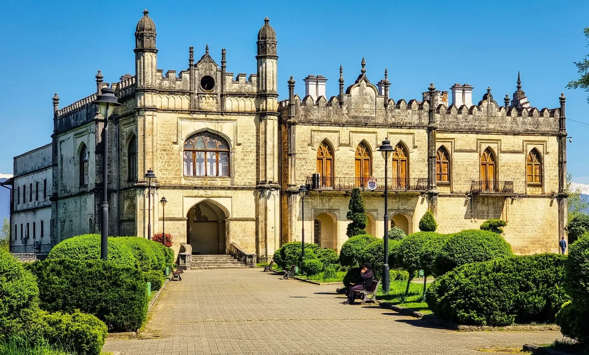 Historic Dadiani Palace in Zugdidi Samegrelo Georgia