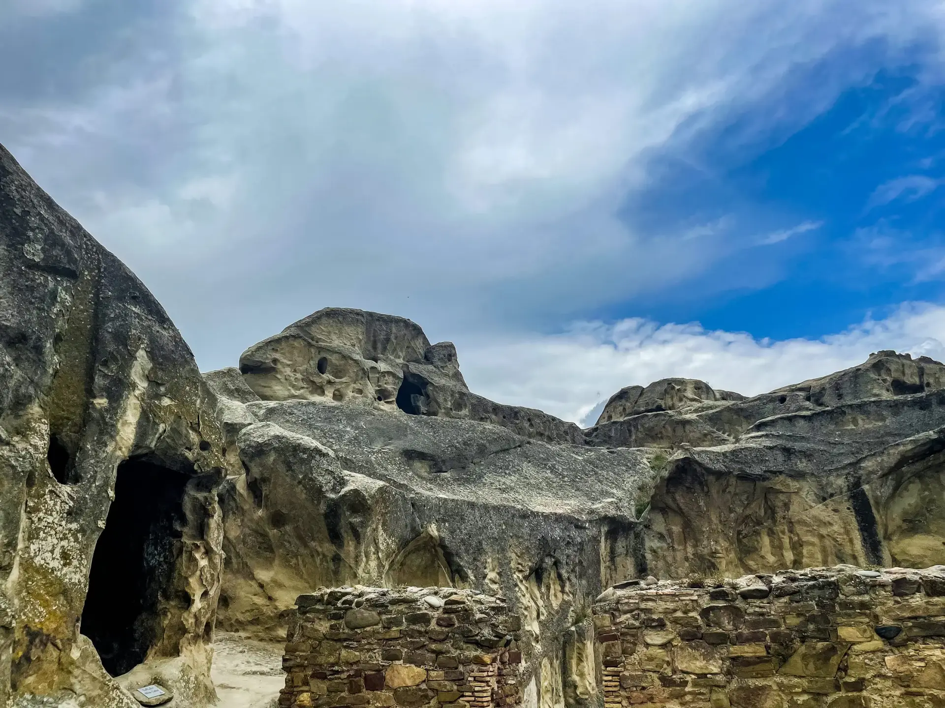 Uplistsikhe panoramic valley view