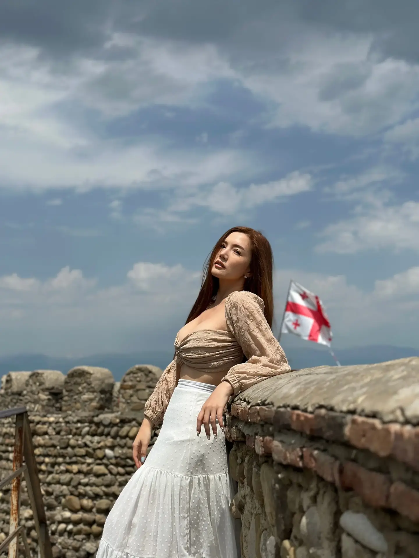 Kakheti wine region vineyards and rolling hills Georgia