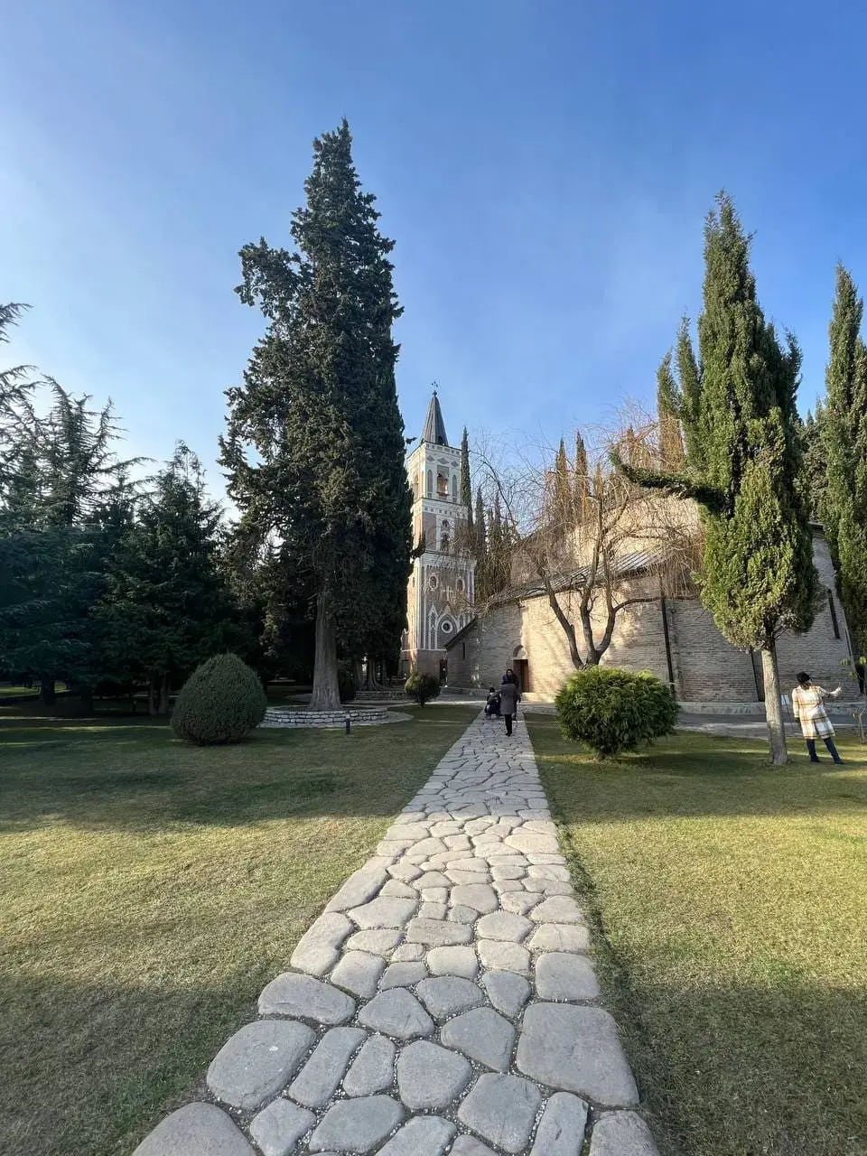 Sighnaghi town walls with Alazani Valley views