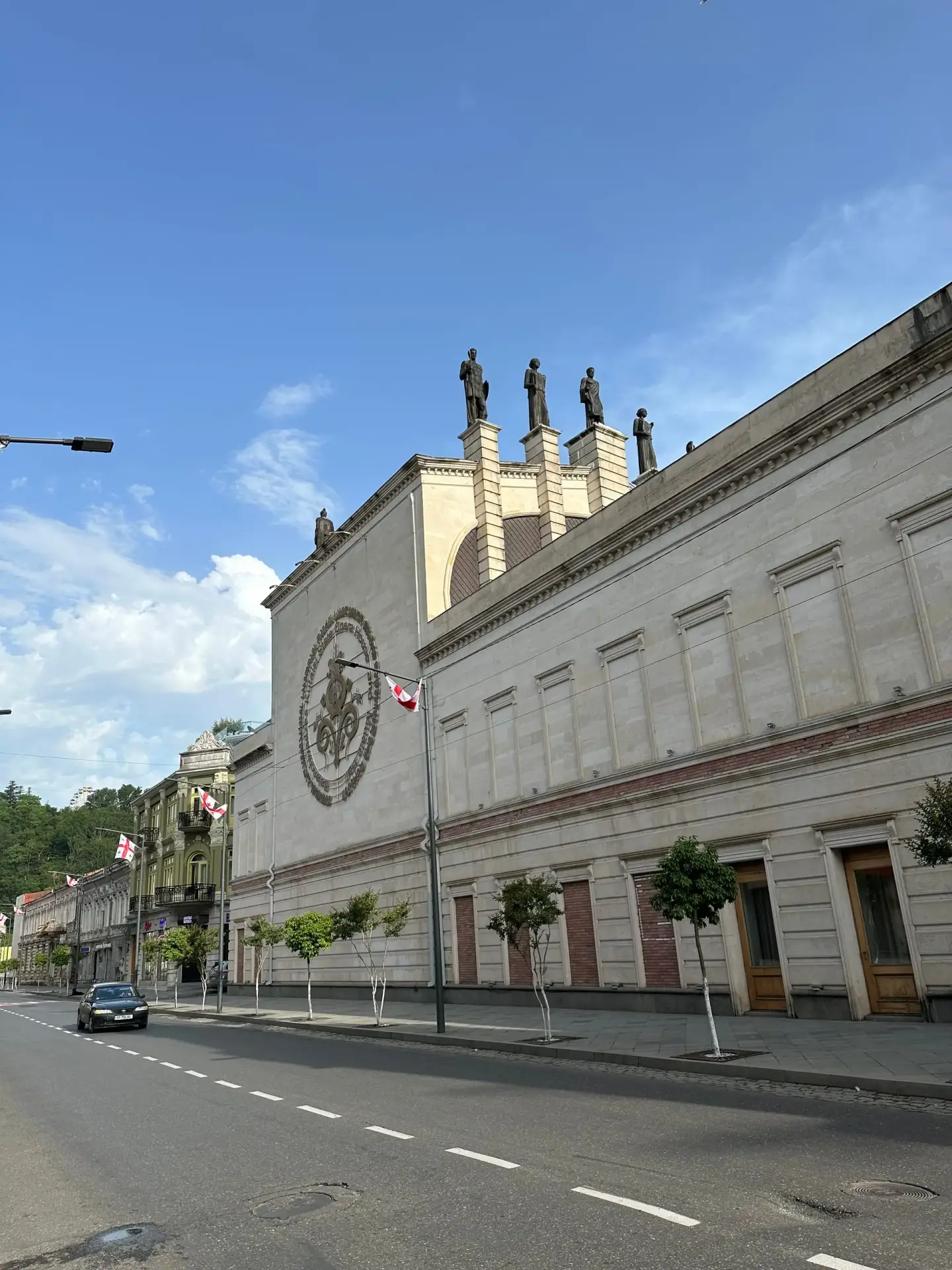 Kutaisi riverside promenade and parks