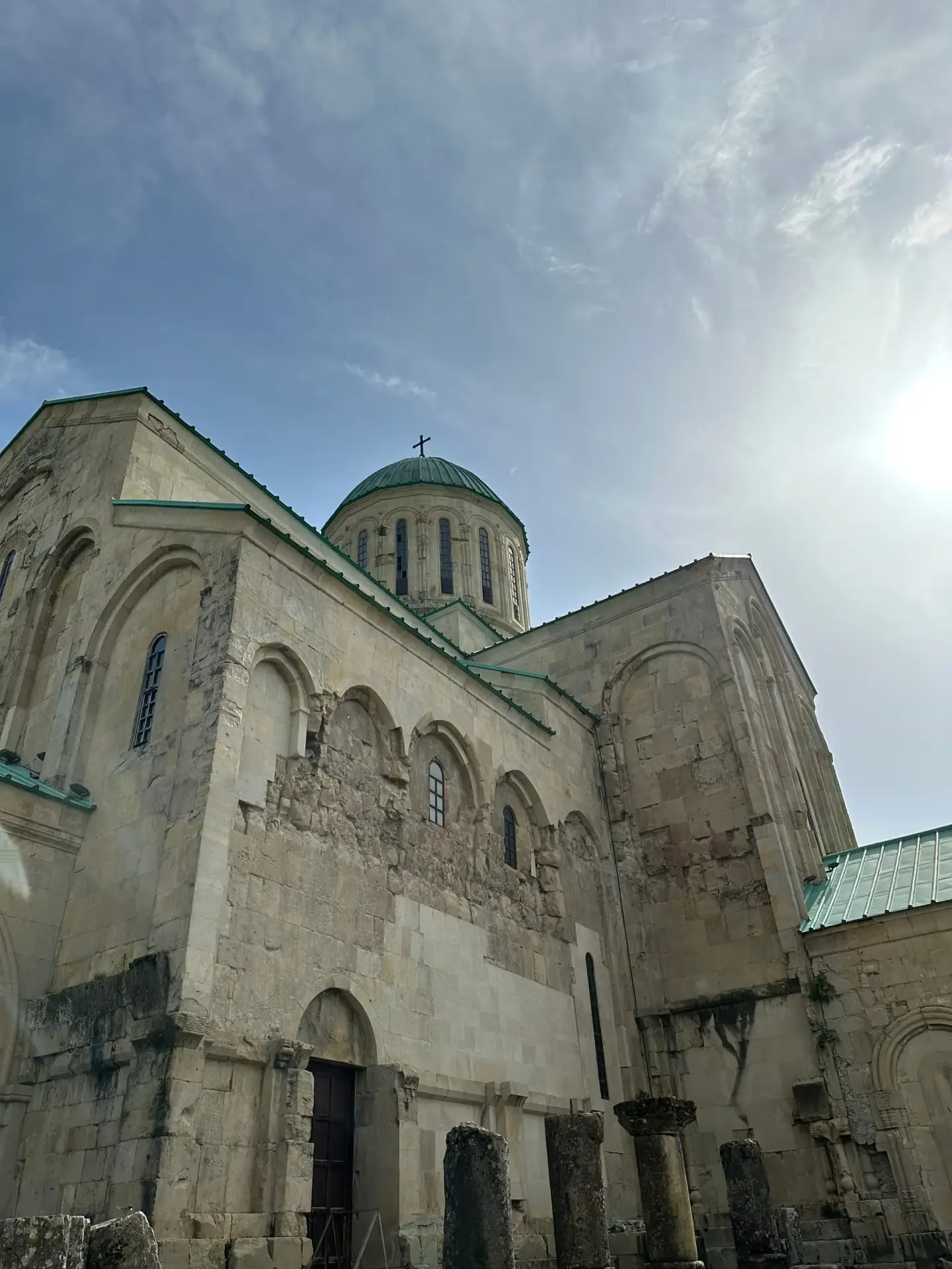 Kutaisi market with fresh local produce